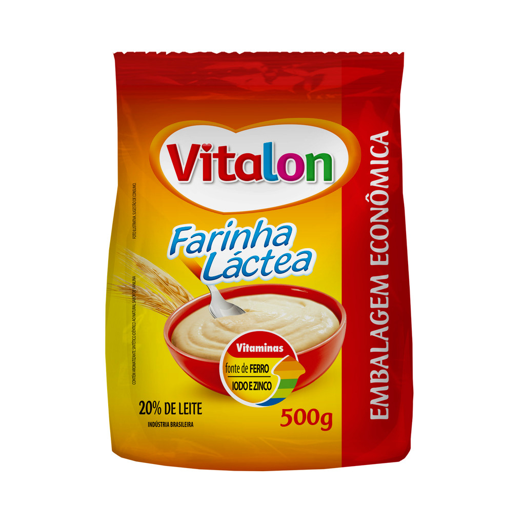 Farinha Láctea Vitalon – 500g – Fonte