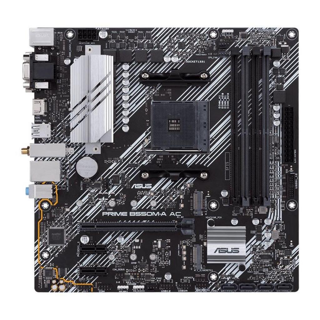 Placa Mãe Asus Prime B550M-A AC – 90MB15K0-