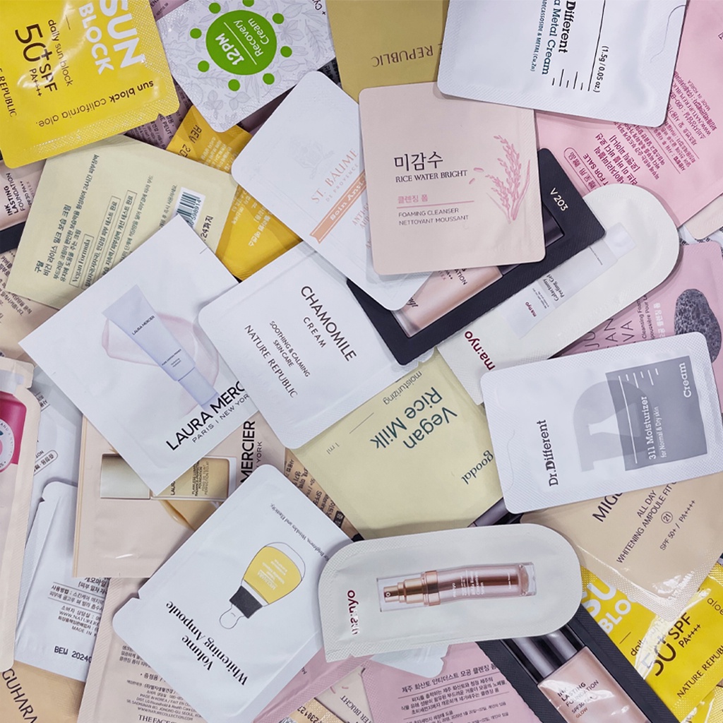 Sachê Coreano de Skincare 1 Unidade | Marcas Vari