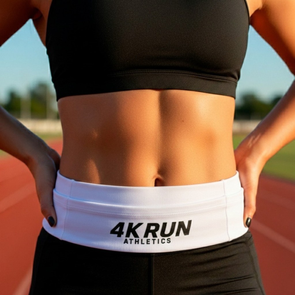 Cinto Porta Celular Corrida 4KRUN 3 Divisórias Po