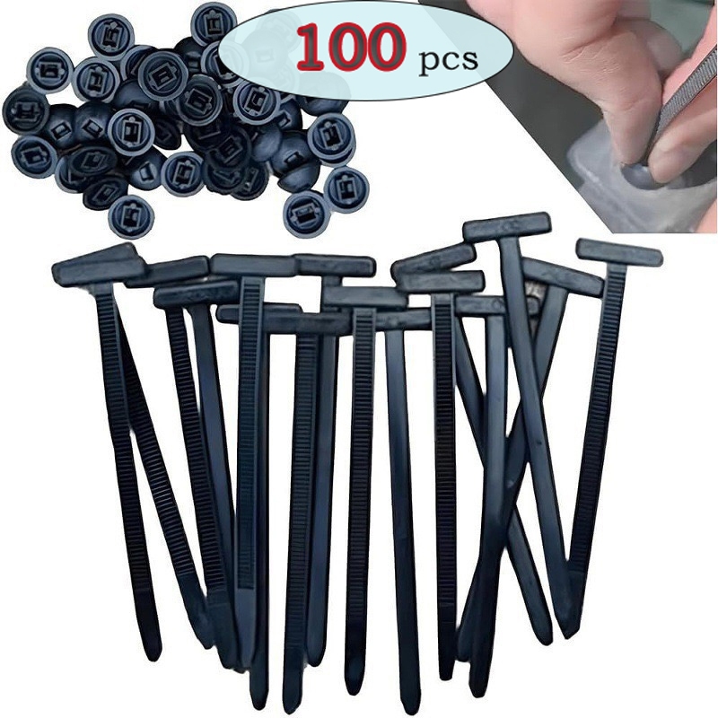 20/50/100 pçs Abraçadeiras Universal Presilha Fi