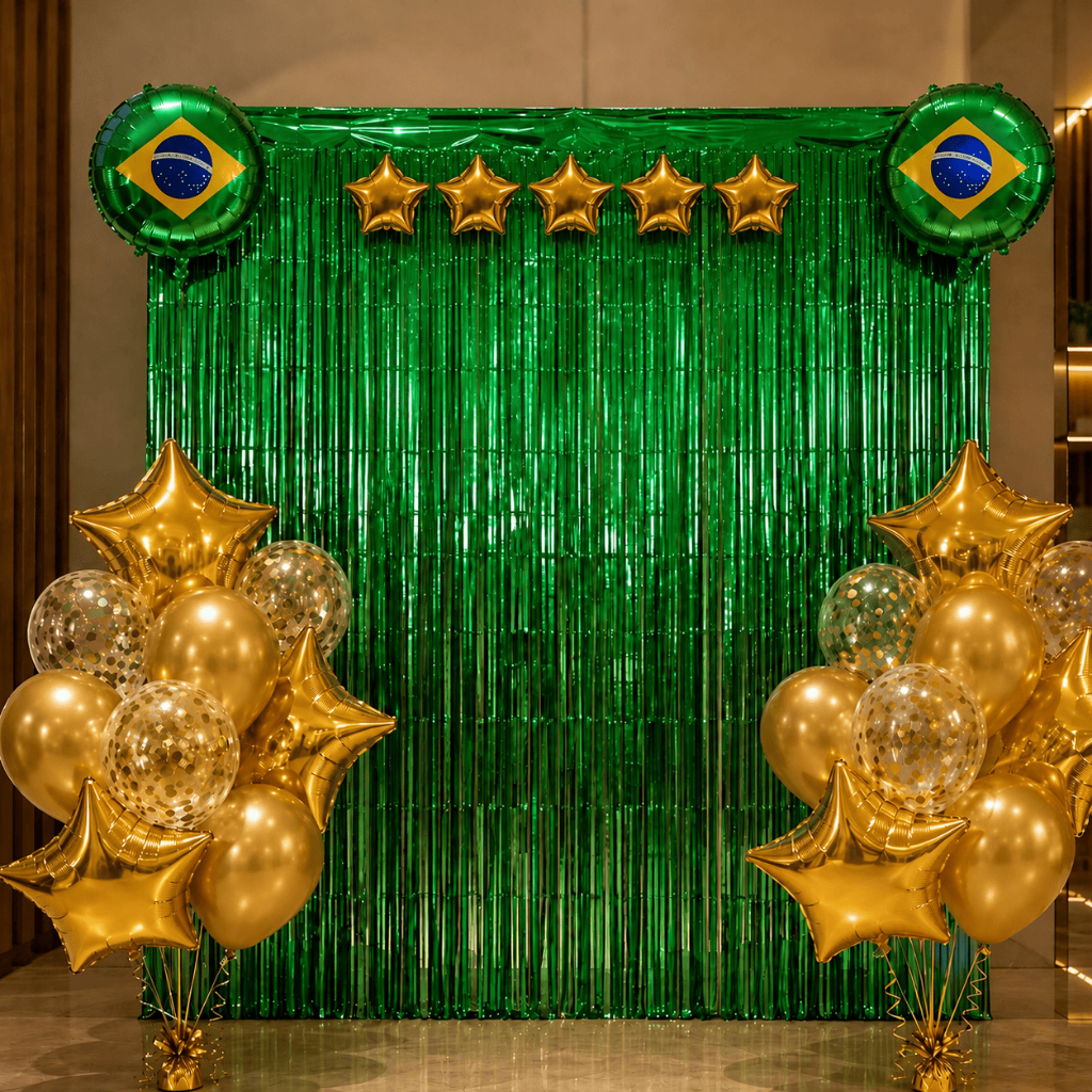 Kit Decoração Completa Copa do Mundo Brasil Bal�
