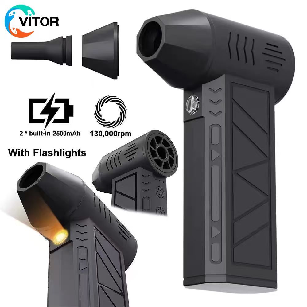 Mini Soprador de Ar Elétrico 52m/s com 3 Níveis 