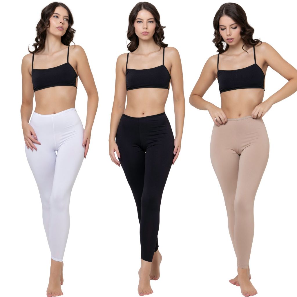 Kits Calça Segunda Pele Anágua Anti Atrito Usar 