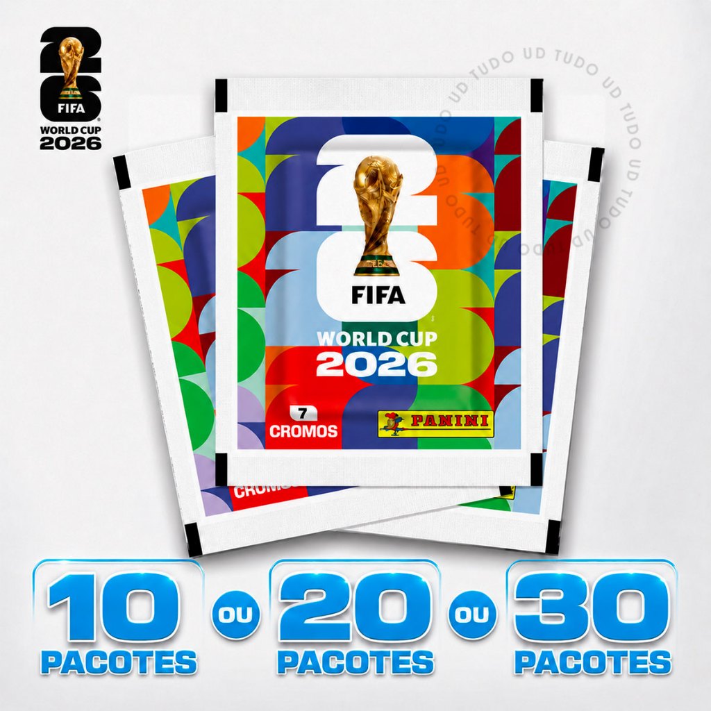 Kit Figurinhas Copa do Mundo 2026 Produto Original