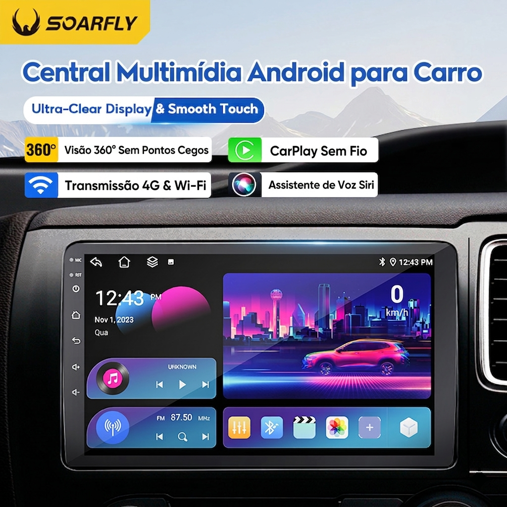 Estéreo Universal Para Carro Android 15 De 9  , C