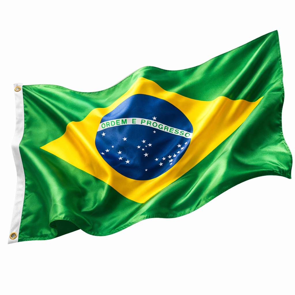 Bandeira do Brasil Grande 150×90 – Poli