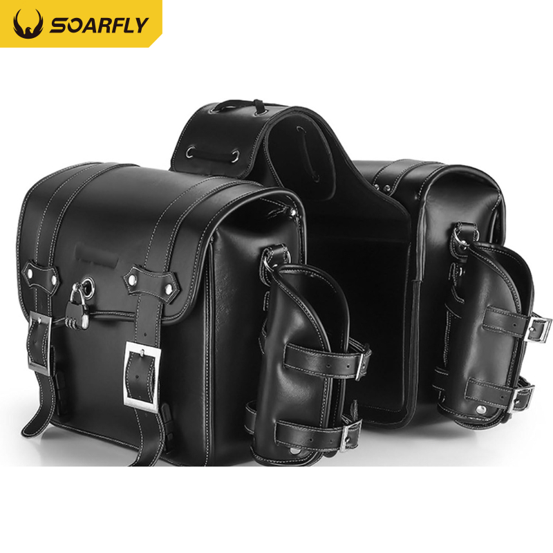 SOARFLY Alforje Para Motocicleta , Bolsa Lateral D