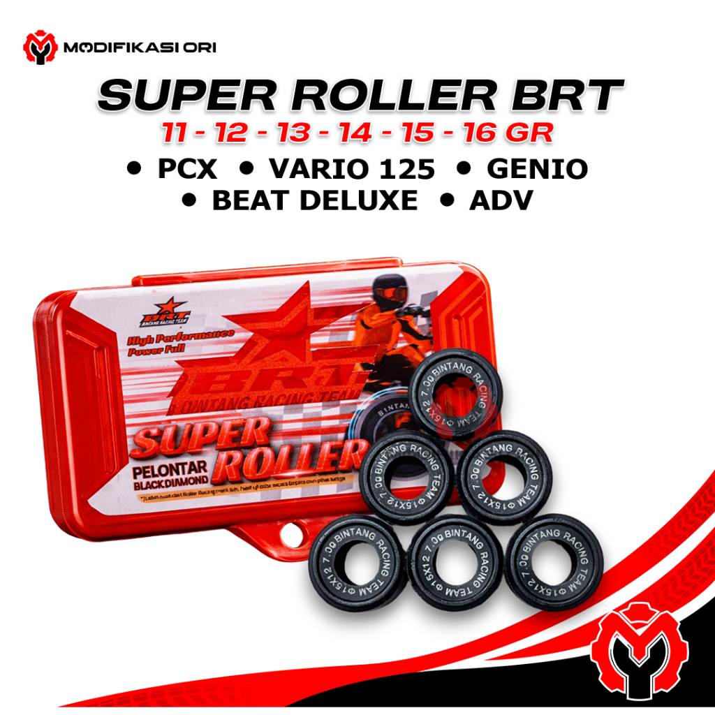 Rolo De Corrida BRT Honda Genio-Beat Deluxe-ROLLER