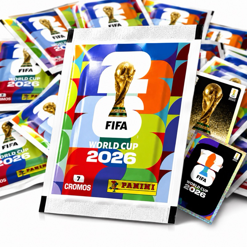 Kit 1/3/5 Envelopes Para Álbum Oficial Copa Do Mu