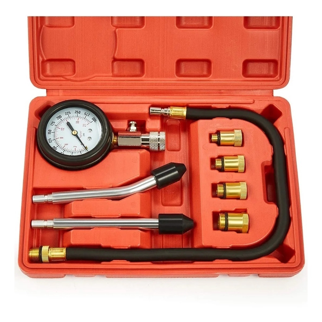 Medidor Compressão De Motor Teste De Cilindros 4 