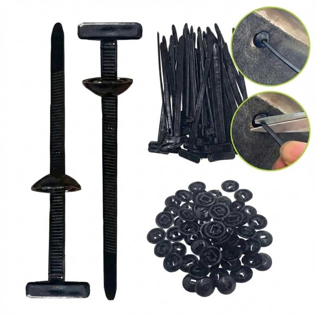 Kit Unidades De Abraçadeiras Com Travamento Autom