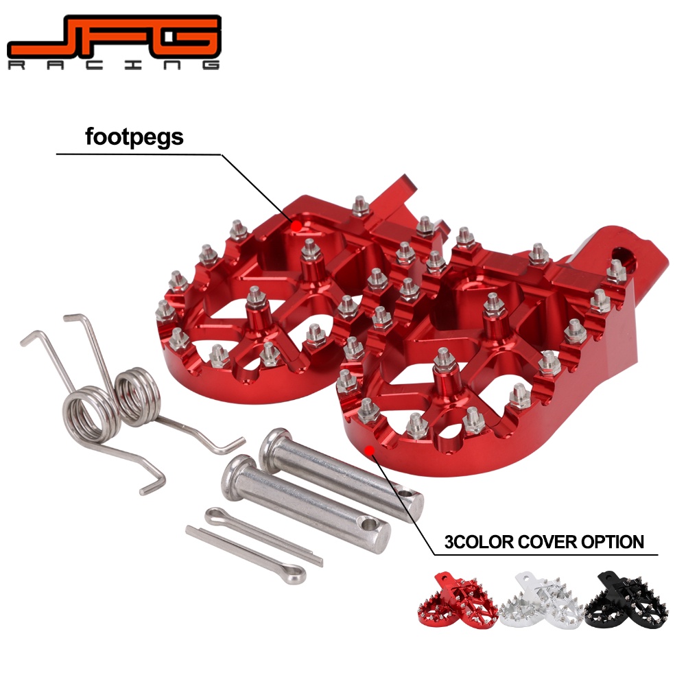 Pedaleiras Moto CRF110F CRF125F CNC Antiderrapante