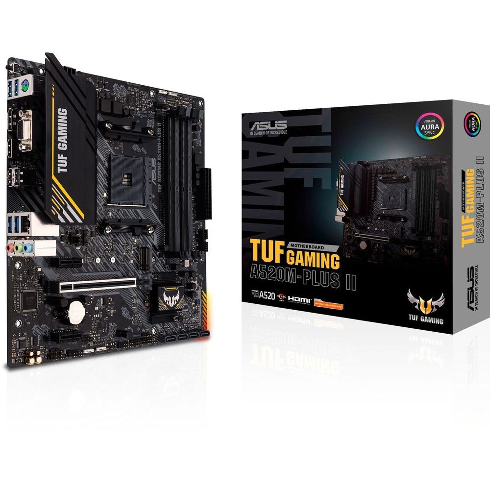 Placa Mãe Asus Tuf Gaming A520m-plus II  90MB17G0