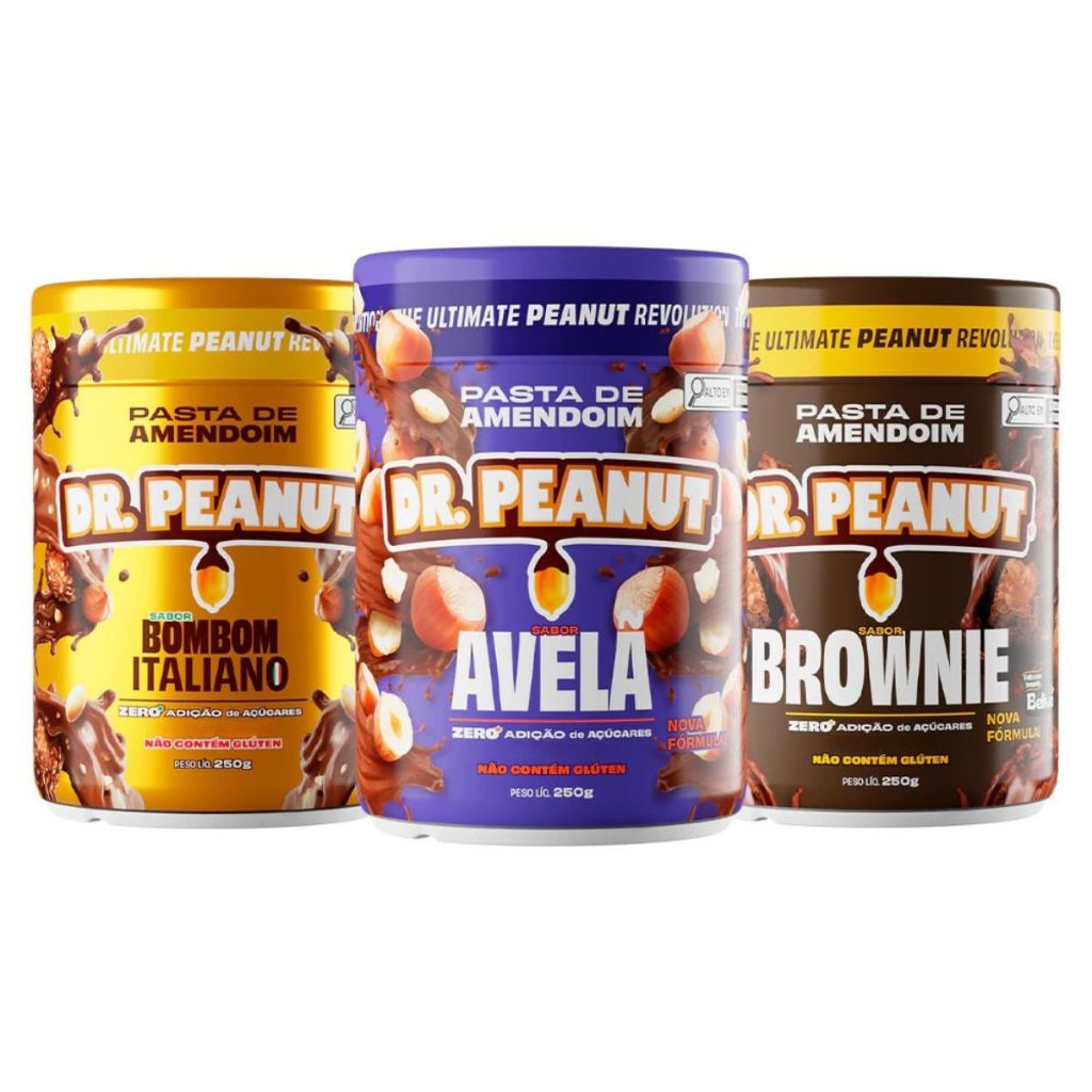 Pasta de Amendoim Dr. Peanut 250g – Vários 