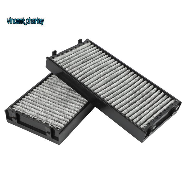 [vincent_c] 2 Pcs Filtros De Ar De Cabine De Carro