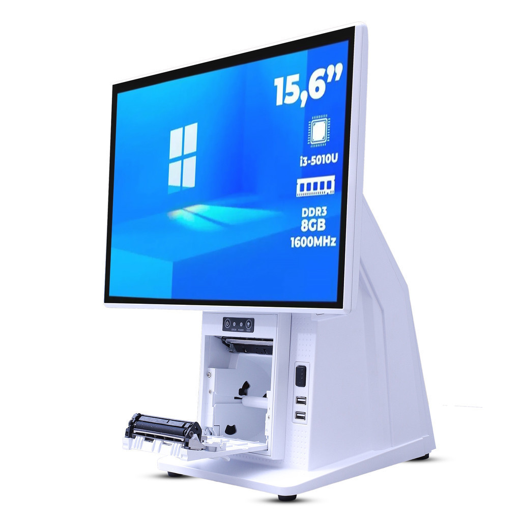 Computador PDV Compacto All In One 15,6 Touch Inte