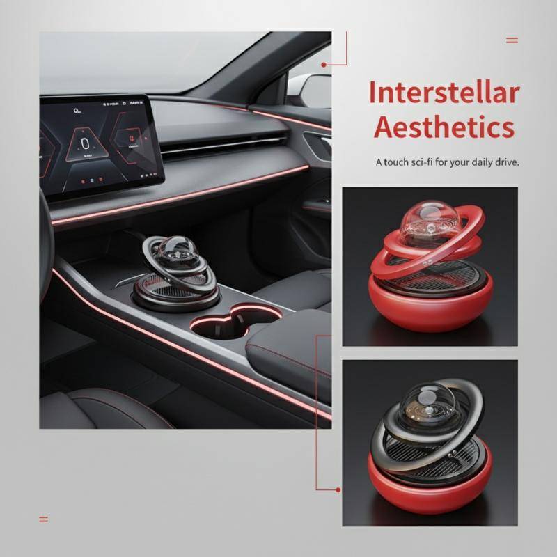 [PEBR] Suspensão Rotativa Solar Para Carro , Arom