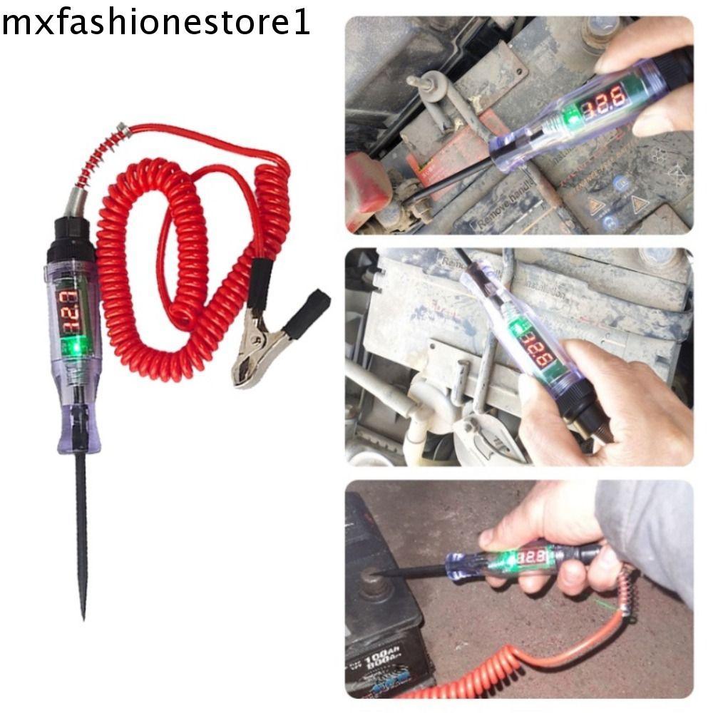 Testador De Circuito De Tensão MXFASHIONE , Caneta De Teste De Sonda De Diagnóstico De Carro Com Dis