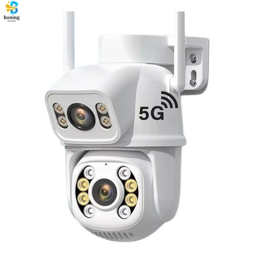 Câmera Dupla 2.4G/5G Externa Ip a Prova Dágua co