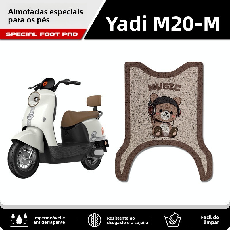 Tapete para veículo elétrico Yadi M20-M, capa de