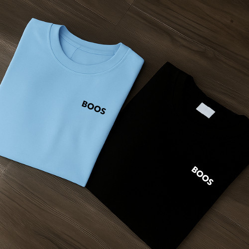 Kit 2 Camisetas Masculinas Estampadas Bo.o Algodã