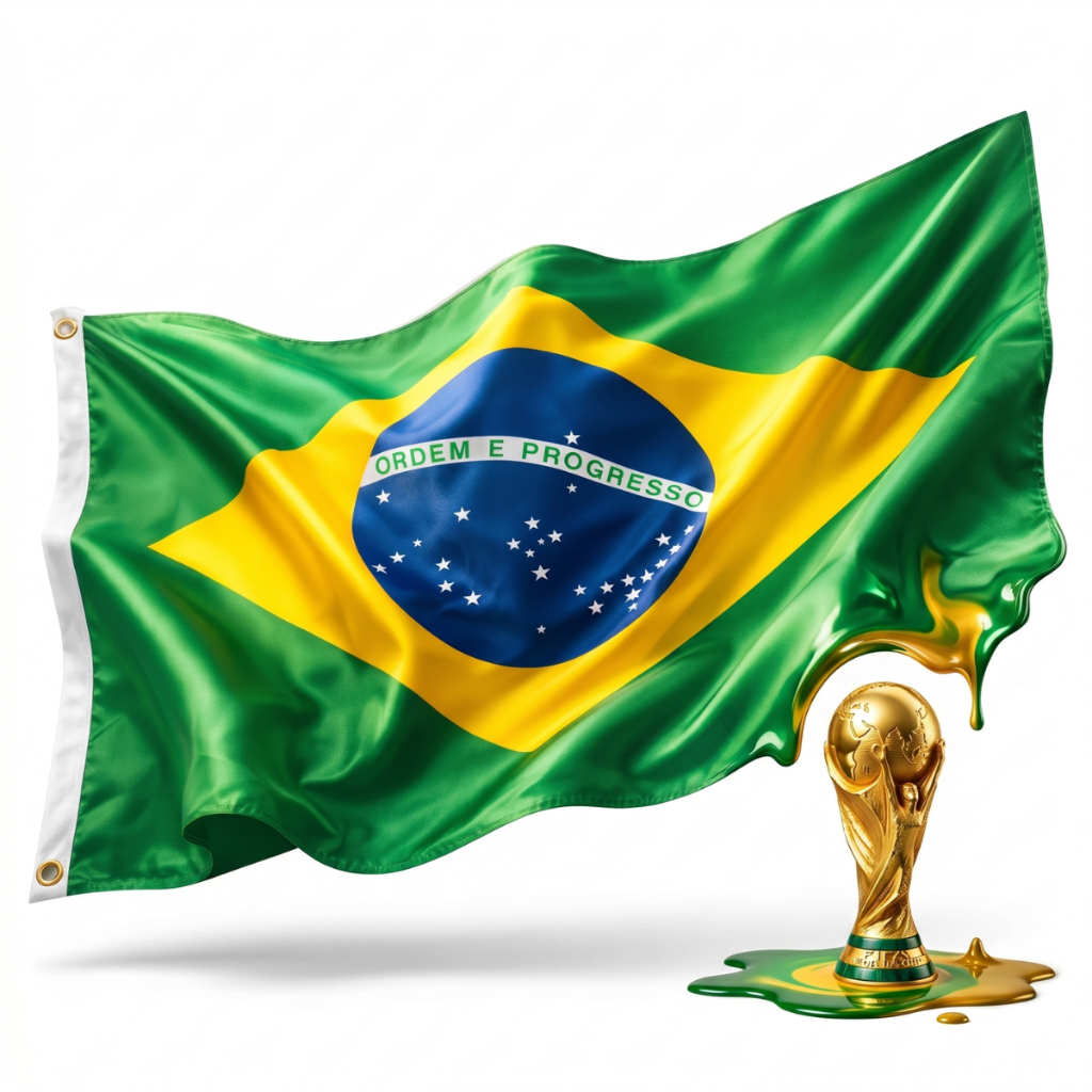Bandeira do Brasil Grande 150×90 Cores Vivas