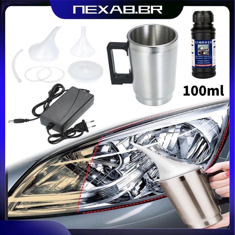 Kit De Restauração De Revestimento De Farol Revi