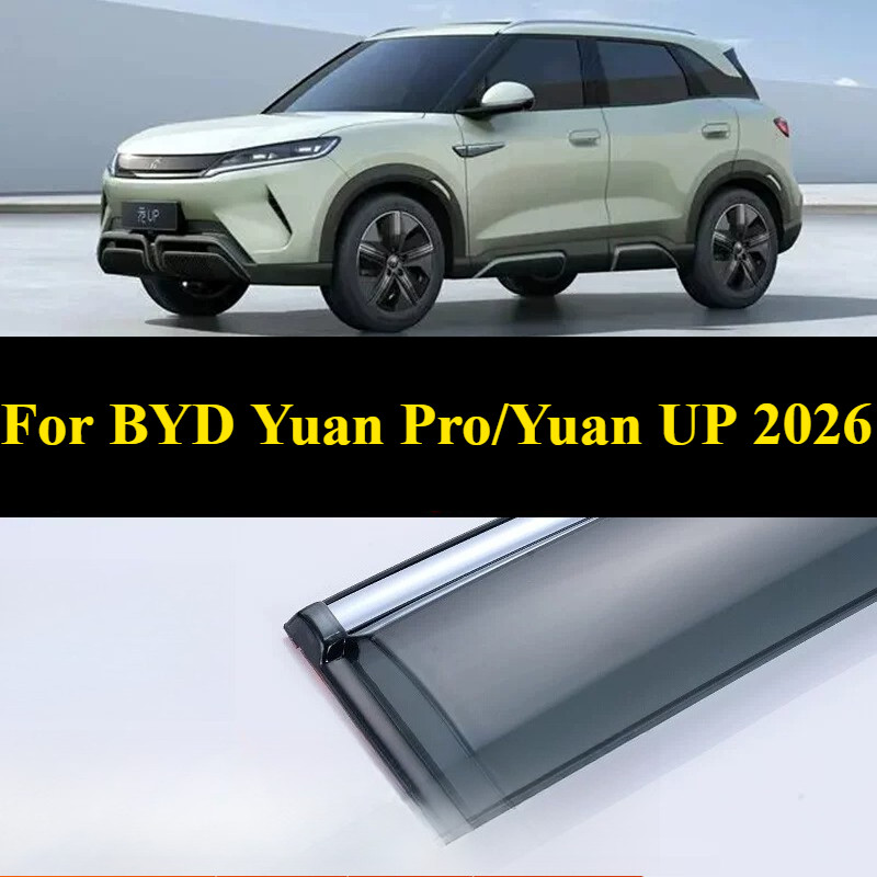 Para BYD Yuan Pro/UP 2026 Defletor De Chuva Protet