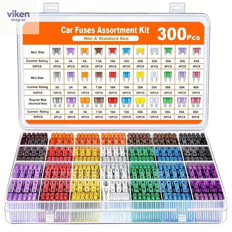 300Pcs Conjunto Sortido Perfil De Tamanho Médio L