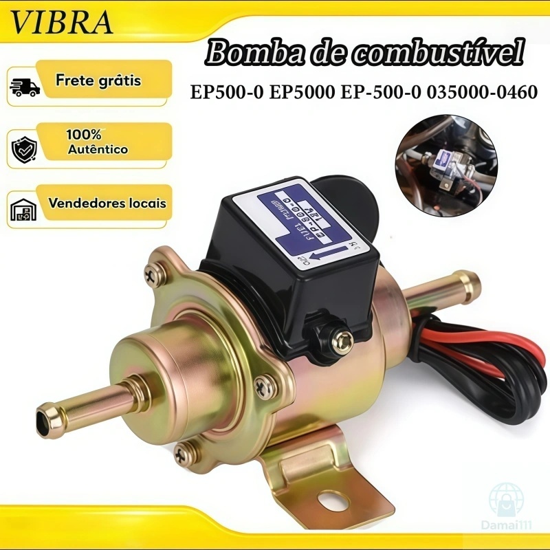 12V Bomba Combustível Gasolina Diesel Baixa Pressão – EP500-0 damai111
