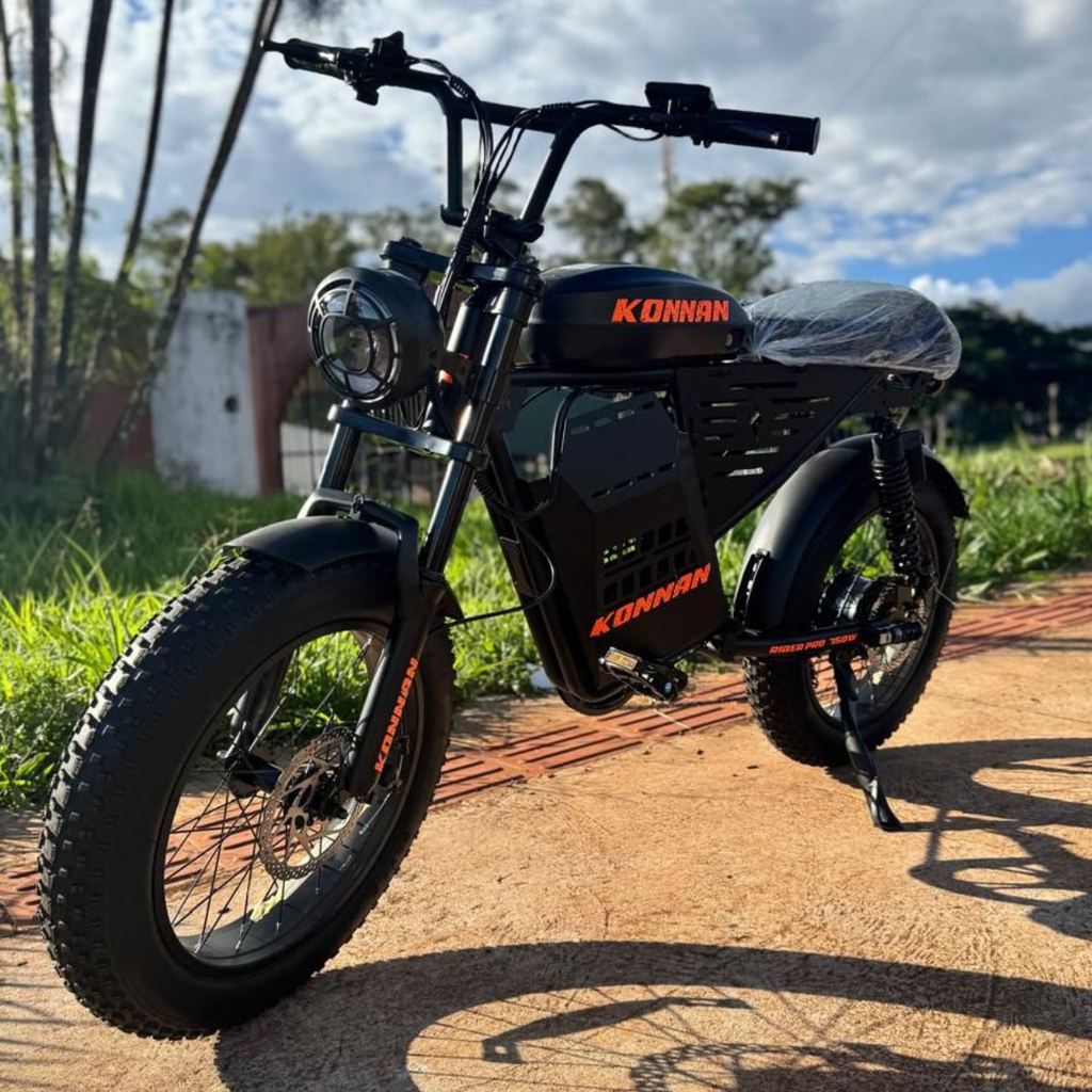 Bicicleta Elétrica Aro 20 Konnan Thunder 750W 48V