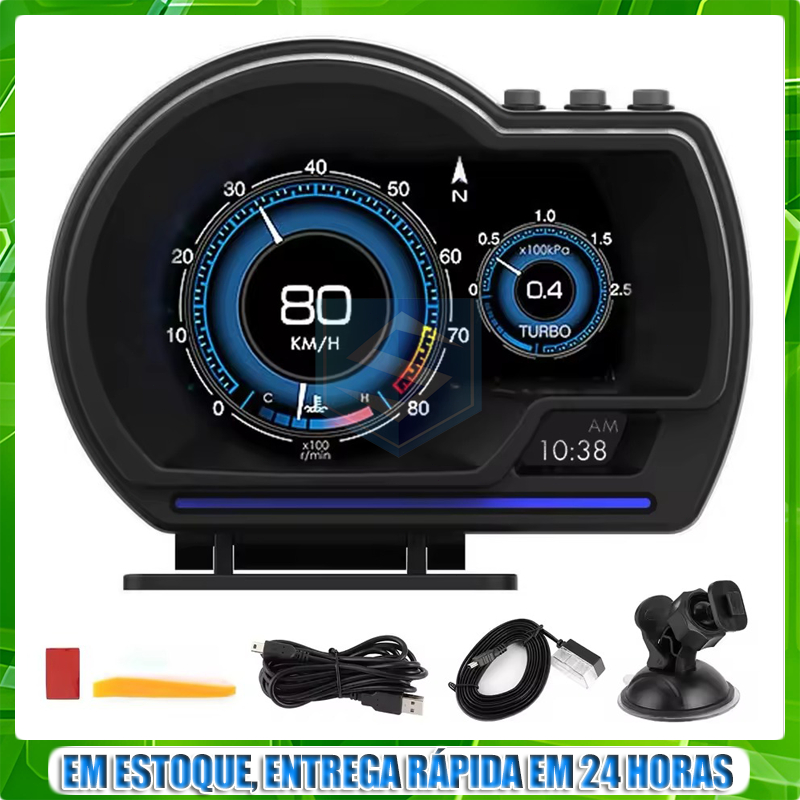 P6 Medidor De Sistemas Duplos Universal E GPS Velo