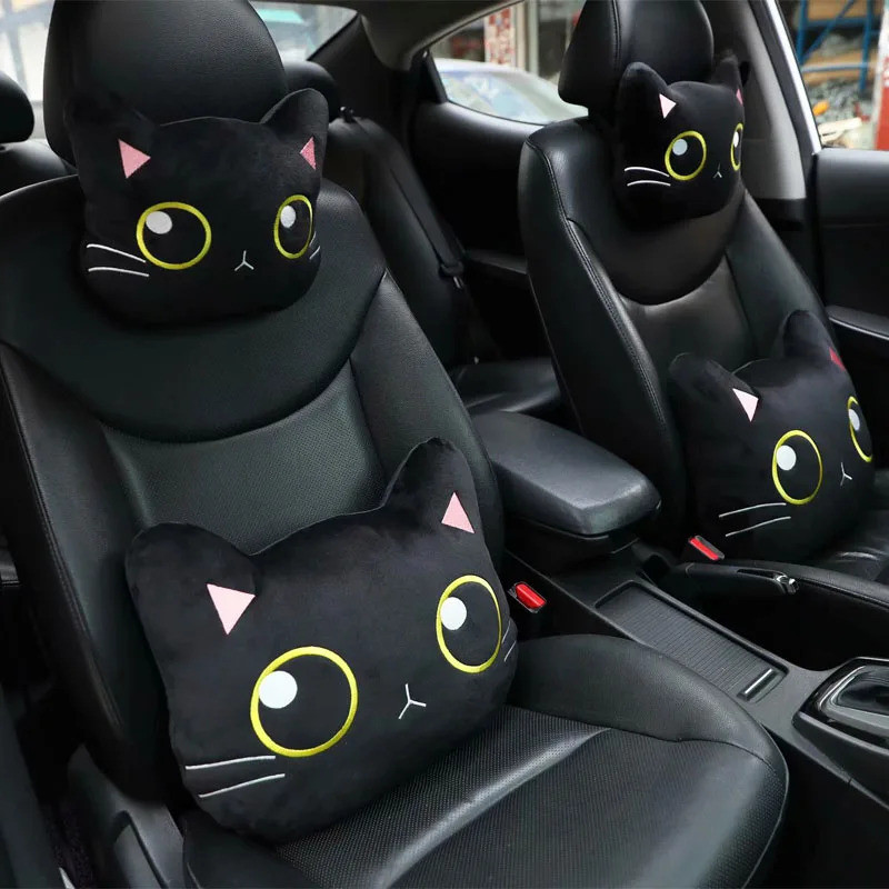 Bonito Gato Design Travesseiro De Encosto De Cabe�