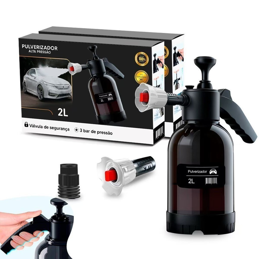 Snow Foam Manual E Pulverizador Híbrido Estética