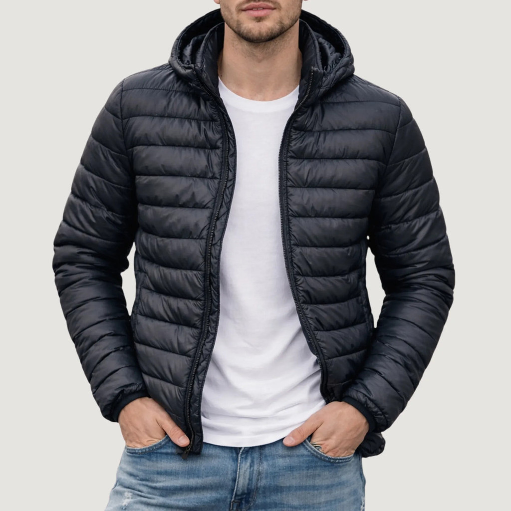 Jaqueta Puffer Masculina P ao G2 Inverno Bombojaco