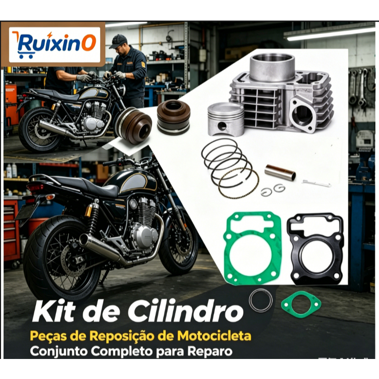 Kit de corpo do cilindro do motor CG150 (incluindo