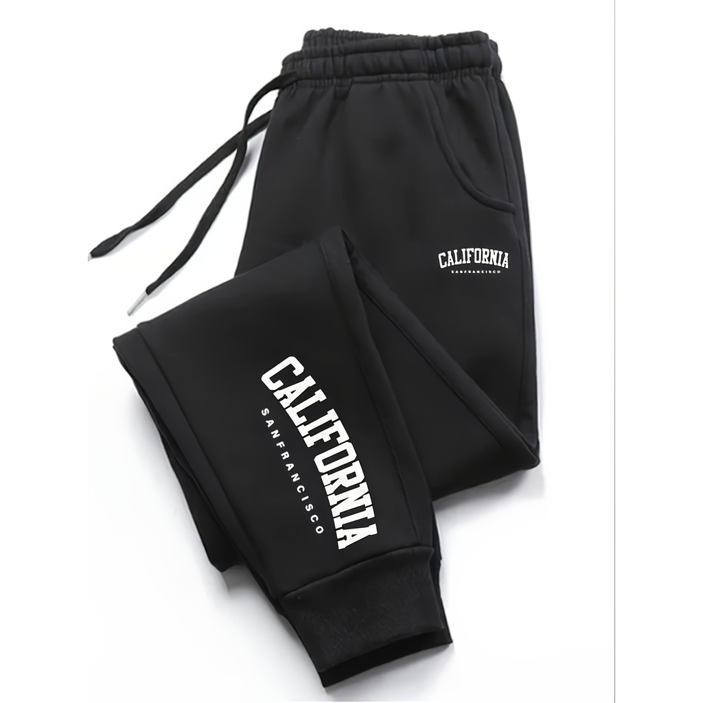 Calça Moletom Para dia a dia, Casual de Cintura M