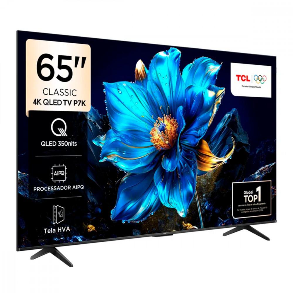 Smart TV TCL 65 4K QLED UHD HDR Classic Wi-Fi Blue