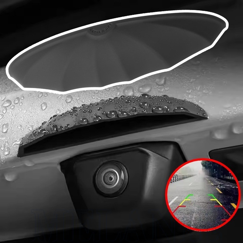 Capa De Chuva Para Câmera De Carro-Silicone À Pr