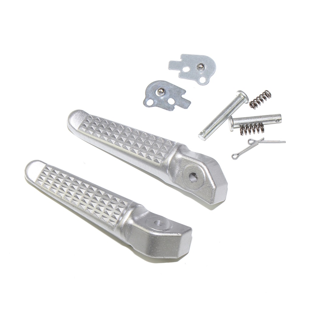 Kit Par Pedaleira Traseira Pedal De Apoio Cg Fan T