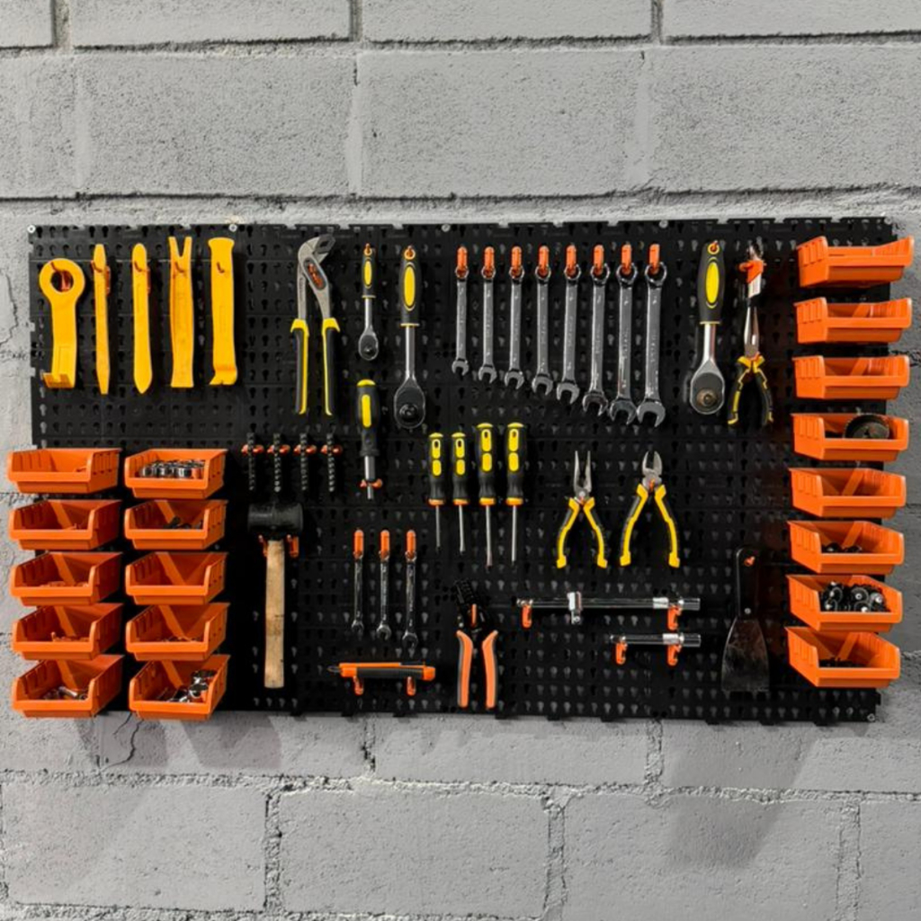 Painel Ferramentas Organizador Perfurado 118×