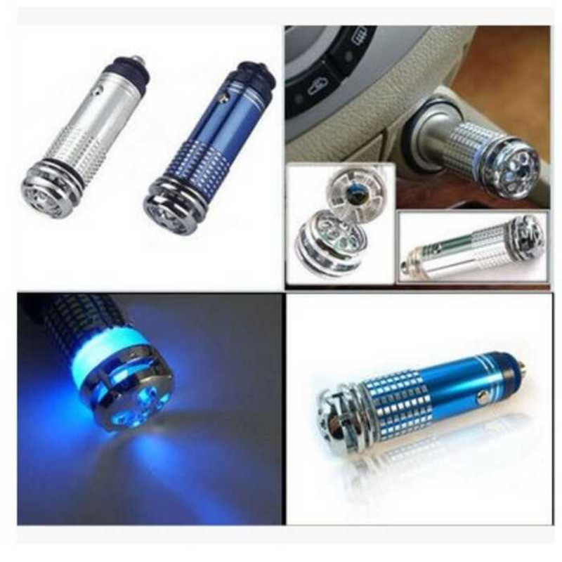 Barra de oxigênio para carro genuíno, raio azul,