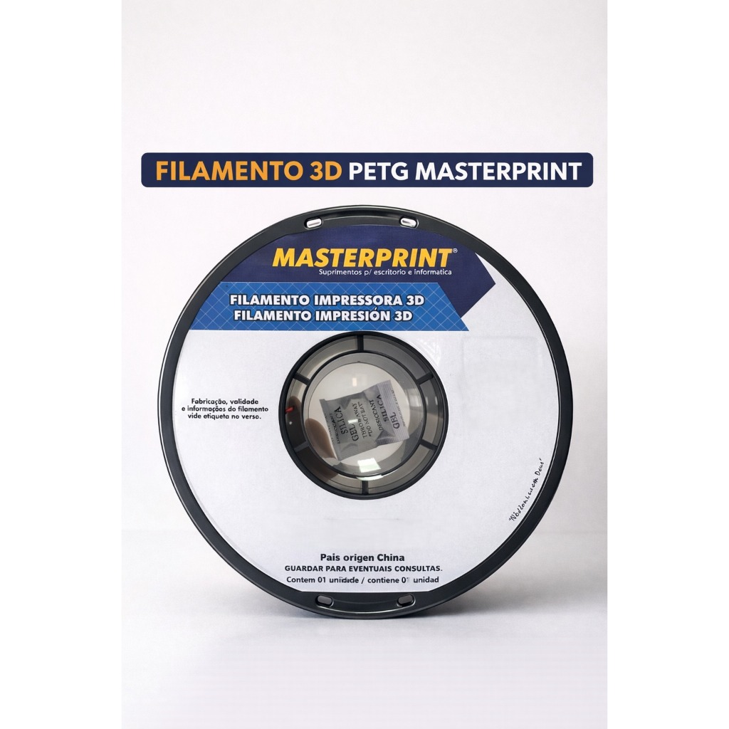 Filamento PETG 3D 1.75mm 1KG Cores a escolha para 