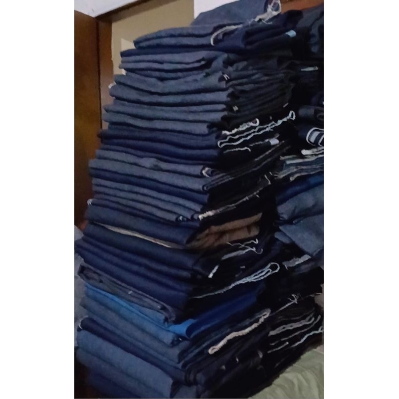 Retalhos de Jeans 3kg por R$44,99  para base tapet