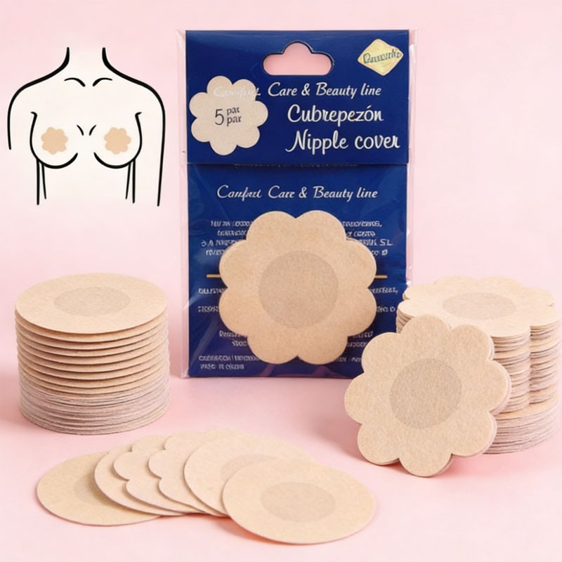 kit Até 100 Tapa-Seios Invisível Adesivo Proteto