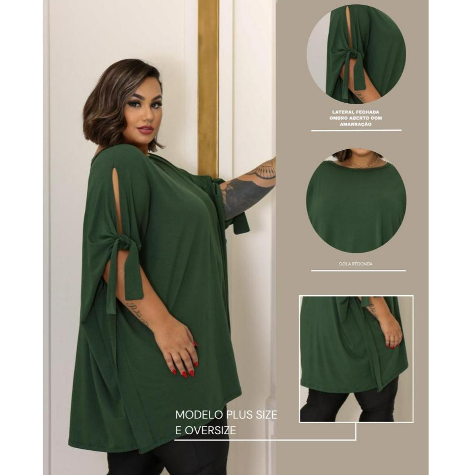 bata blusa feminina plus size capa estilo boho vis