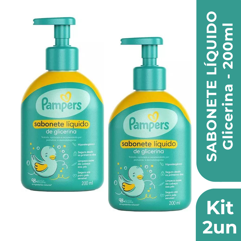 Sabonete Líquido Infantil Pampers Hidratação Su