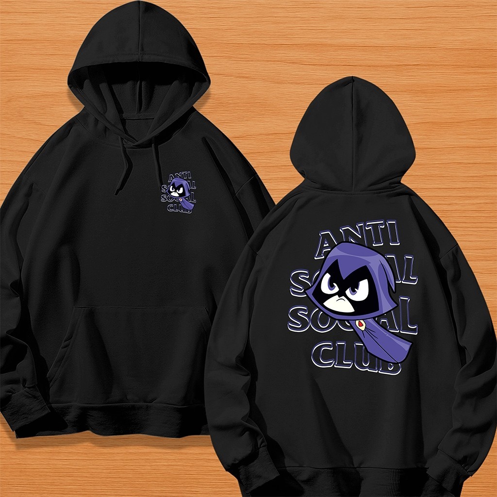 Blusa de Frio MOLETOM CANGURU Unissex Anti Social 