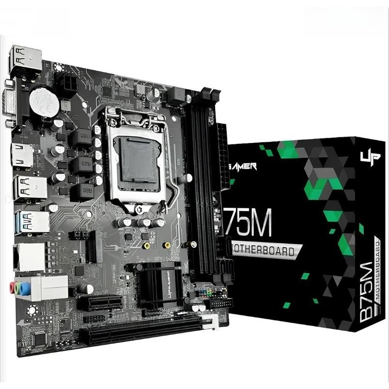 Placa Mãe Gamer LGA 1155 UpGamer B75M DDR3 16GB M